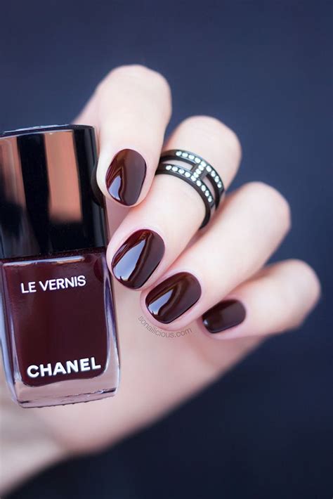 nagellack chanel rouge noir|chanel rouge noir nail varnish.